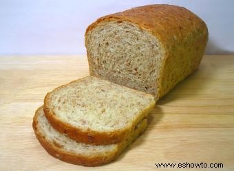 Receta de pan integral bajo en calorías