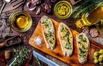 Cómo hacer pan de ajo casero fácil