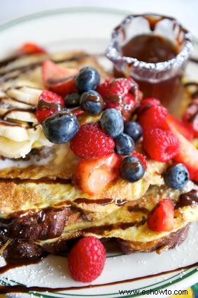 Recetas de tostadas francesas