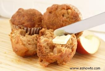 Recetas saludables de muffins