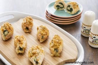 3 recetas de pechugas de pollo rellenas