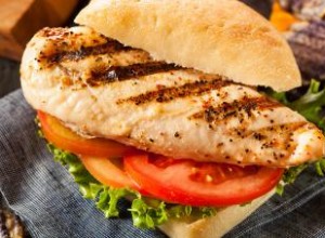Receta de sándwich de pollo cajún