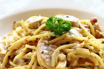 Recetas de pollo y pasta