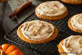 Recetas de galletas de calabaza