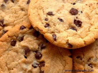 Receta de galletas con chispas de chocolate