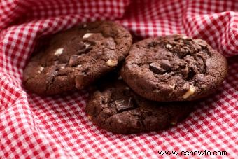 Galletas dulces de chocolate