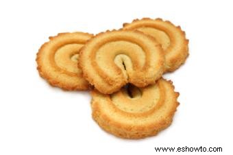 Dos recetas de galletas de mantequilla