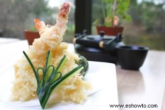 Receta de masa tempura
