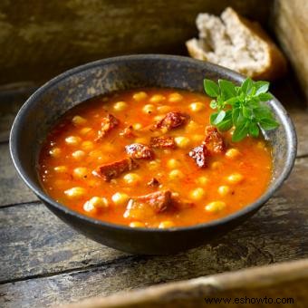 3 sopas abundantes de olla de barro