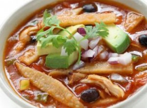 Sopa de Tortilla de Pollo Fácil y Saludable en Olla de Cocción Lenta