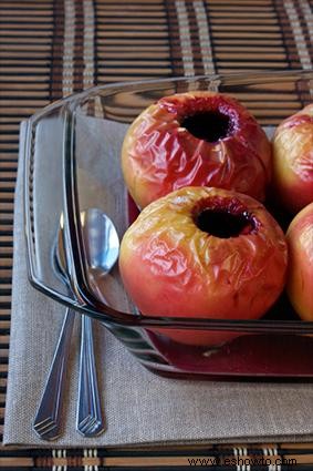 Recetas de manzana al horno