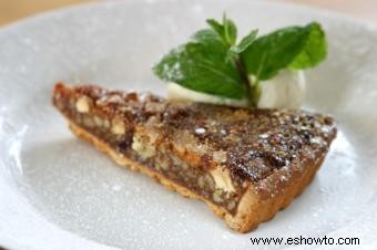 Receta de pastel de pecanas