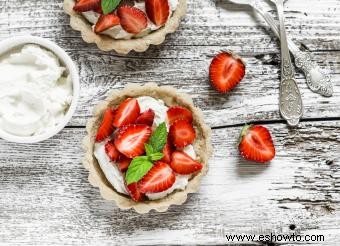 Receta de tarta de fresas