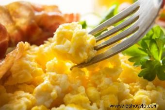 Recetas con huevos revueltos