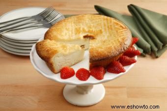 Receta de pastel de postre de Pascua