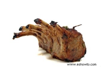 Receta de costillar de cordero