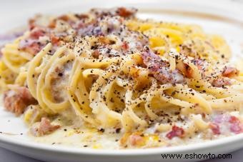 Recetas de pasta carbonara