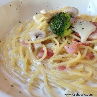 Recetas de pasta carbonara