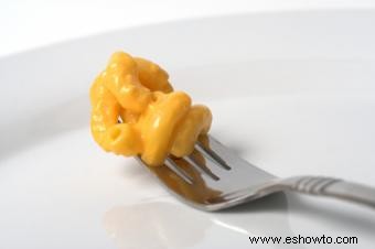 Receta de macarrones con queso al horno