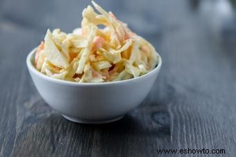 Receta de aderezo de ensalada de col de KFC