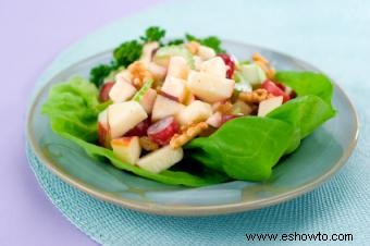 Receta de ensalada Waldorf