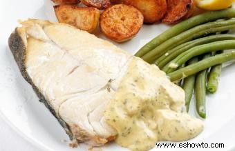 Recetas de bistec de halibut al horno