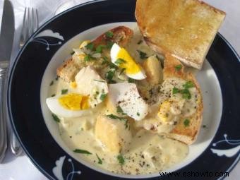 Recetas de Finnan Haddie