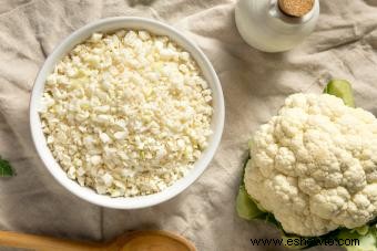 3 recetas sencillas de arroz con coliflor