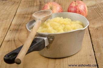 Cómo hacer puré de manzana casero