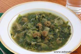 Recetas de sopa italiana para bodas