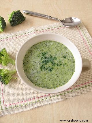 Recetas de sopa de brócoli