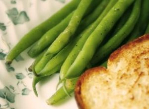 Cocinar judías verdes frescas 