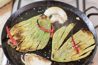 Cómo cocinar nopales 