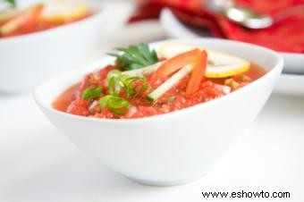 Recetas con tomate