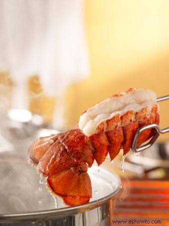 ¿Cuál es la mejor forma de cocinar la cola de langosta?