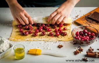 Diferentes tipos de pastelería