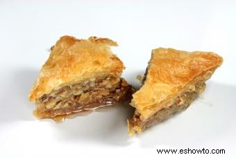 Recetas de postres con masa filo