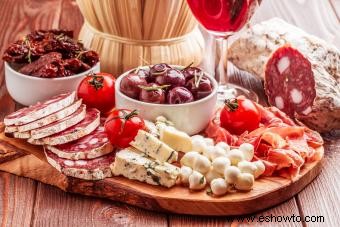 Receta de antipasto