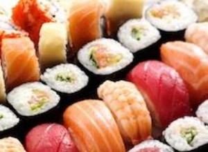 Recetas de rollos de sushi