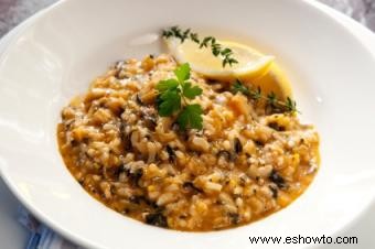 Qué es el risotto