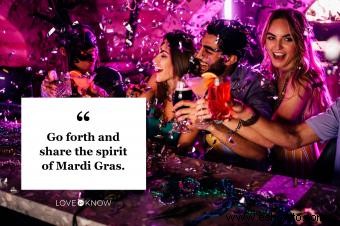 Citas de Mardi Gras sobre la alegría del Fat Tuesday