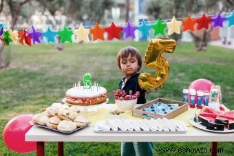 14 ideas para fiestas de cumpleaños de niños grandes para un niño de 5 años