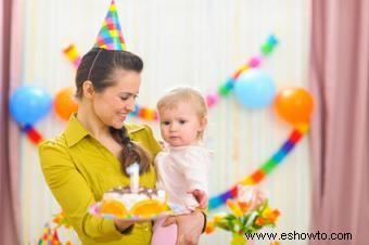 Recuerdos y decoraciones para fiesta de primer cumpleaños