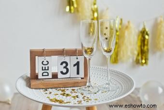 31 ideas de decoración para el día de Año Nuevo