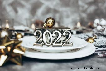 31 ideas de decoración para el día de Año Nuevo