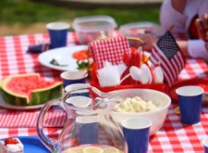 Alimentos para la fiesta del 4 de julio