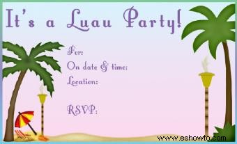 Invitaciones para imprimir gratis