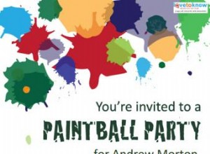 Invitaciones Gratuitas para Fiestas de Paintball: Descarga e Imprime en Casa
