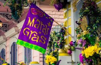 13 ideas sencillas para decorar el Mardi Gras