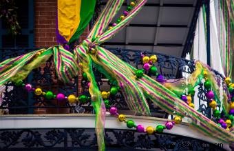 13 ideas sencillas para decorar el Mardi Gras